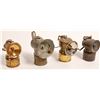 Image 1 : Miner's Carbide Lamps - 3 JustRite, 1 Unknown  [132532]