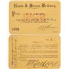 Image 1 : Kaslo & Slocan Railway Annual Pass (Canadian Mining RR)  [134084]