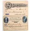 Image 1 : Cleveland, Akron & Columbus Railway Pass Pair  [134095]