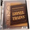 Image 9 : Lionel Train Instruction Book Collection, 1926-1969 (30)  [131750]