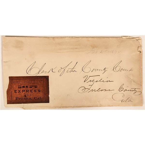 Fresno County Cover with Wells Fargo Label  [135484]