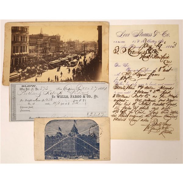 Old San Francisco Philatelic Ephemera  [131625]