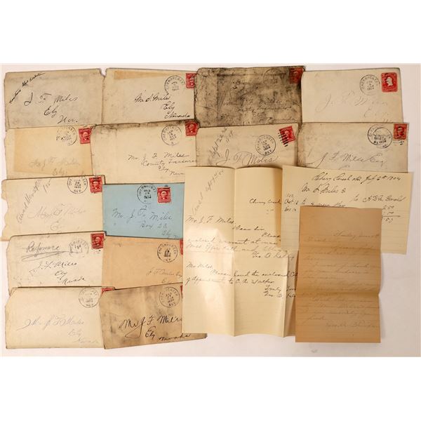 Cherry Creek Postal History Group with content  [130022]