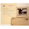 Image 1 : Letter from the Treasury Department for Reparations for Helping the Indians with Smallpox  [130020]