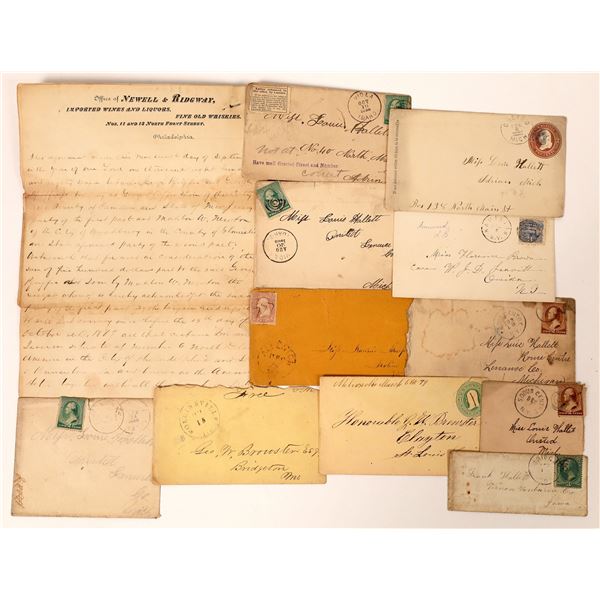 Early Postal History and Letter Collection  [131789]