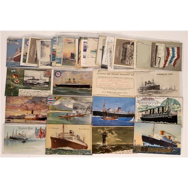 Shipping Line Advertising Postcards  [126528]