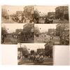 Image 1 : Five Fabulous Ely, Nevada Black & White RPC Circus Postcards  [130036]