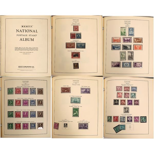 Large collection Scott National Postal Album 1977  [131598]