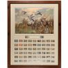 Image 1 : U. S. DOI Duck Stamps Yearly Collection with Signed Duck Stamp Painting  [135590]
