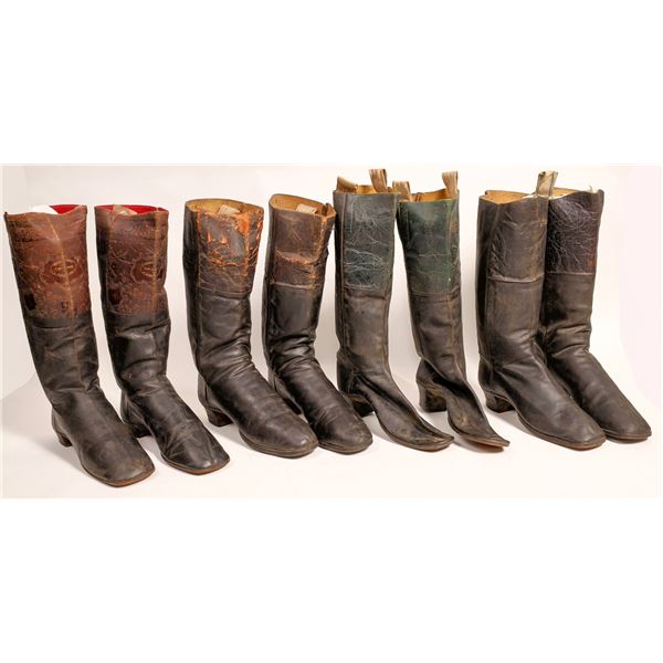 Stove Pipe Boot Collection, c1870s  [122821]