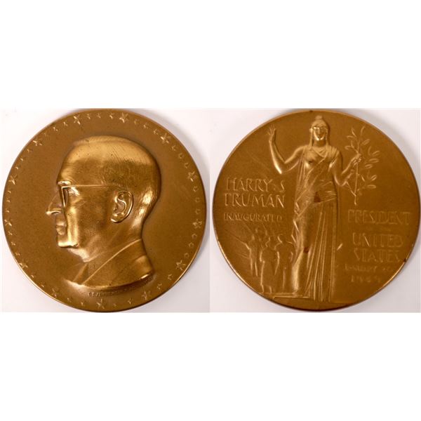 Bronze Medal of the Truman Inauguration  [129916]