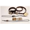 Image 1 : Western Belts, Buckles & Bolos Group (8 Items)  [133762]