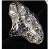Image 2 : Arte Deco Diamond Ring  [133858]