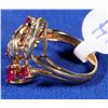 Image 2 : Ruby and Diamond Ring  [133853]