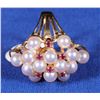 Image 1 : Ruby and Pearl Cocktail Ring  [133857]