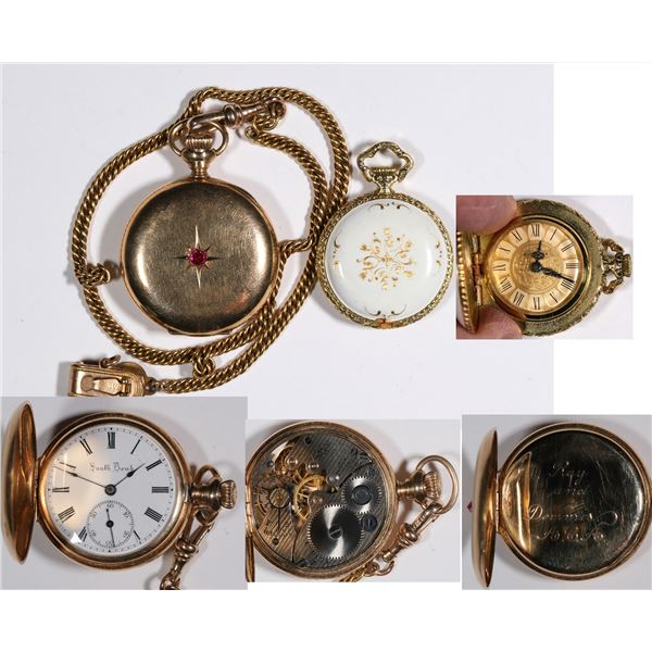 Pair of Womens Pocket Watches  [125261]