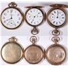 Image 1 : Three Gold Case Pocket Watches   [132502]
