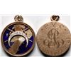 Image 1 : Fraternal Gold Locket, Inscribed & Monogramed  [135492]
