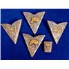 Image 1 : Sterling Collar Tips and Bolo Slide  [132792]