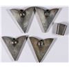 Image 2 : Sterling Collar Tips and Bolo Slide  [132792]