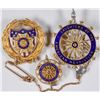 Image 1 : VFW & Daughters of the American Revolution Gold Lapel Pins  [132112]