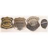 Image 1 : Four Police, Deputy, and Safety Badges  [132845]