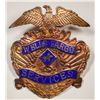Image 1 : Wells Fargo Hat Badge  [132232]