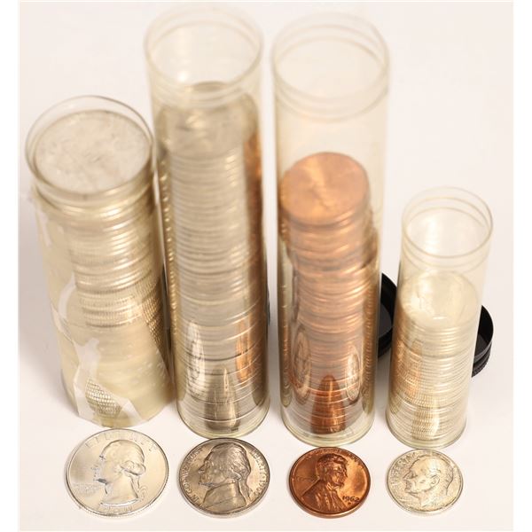 Coin in Vintage Clearsite Tubes  [131188]