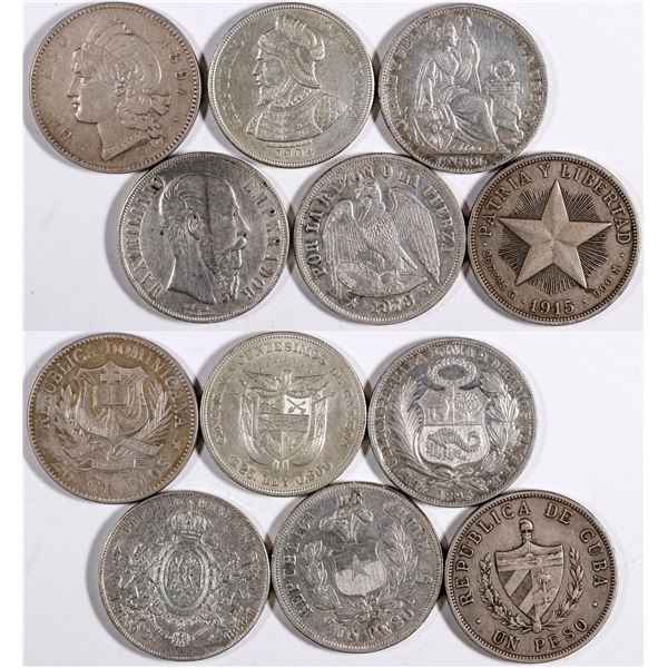 Vintage Central American Silver Coins  [132053]