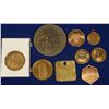 Image 2 : Commemoratives in Brass - 9 pcs  [132290]