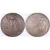 Image 1 : Louis Bottee Engraved 1906 SF Earthquake Medal   [132399]