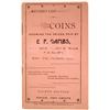 Image 1 : Rare old San Francisco Coin  Catalog c1890  [130122]