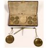 Image 1 : Coin Scale with Facsimile Coins for Weights  [131220]