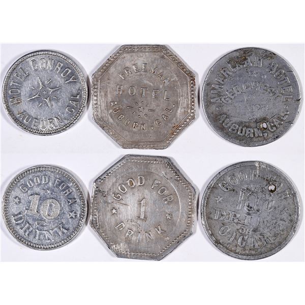Auburn Hotel Tokens  [132144]