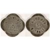 Image 1 : Golden Gate Saloon & Pool Room, Sacramento Token, Rare  [135475]