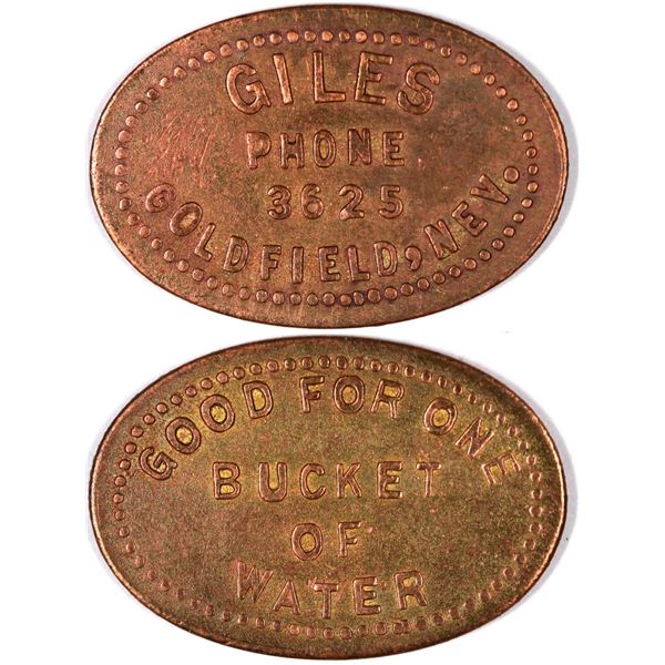 Good For One Bucket of Water Token  [129302]