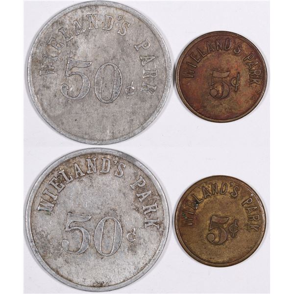 Wieland's Park Brewing Tokens and Ephemera  [129311]