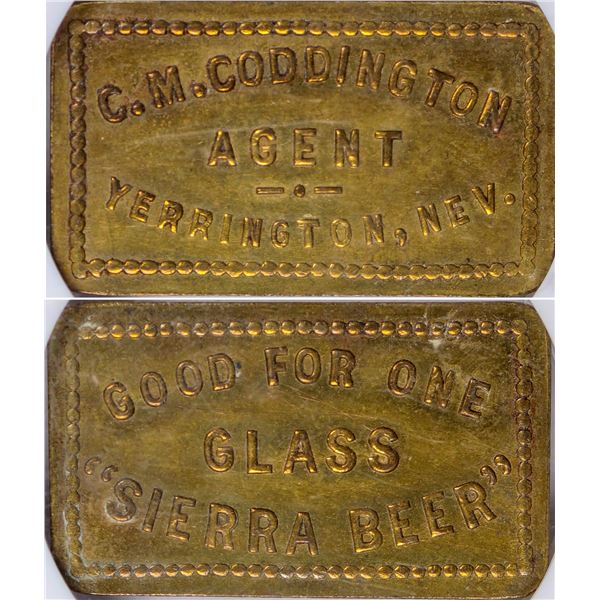 Sierra Beer Token C. M. Coddington  [126095]