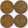 Image 1 : Nevada Brewery/ O'deon Saloon Tokens  [126091]