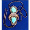 Image 1 : Incredible Navajo Turquoise Bolo  [132784]