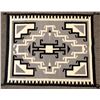 Image 1 : Toadlena Two Grey Hills Weaving  [119209]
