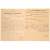 Image 1 : Letters From Store Involved in Bisbee Massacre  [127620]