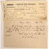 Image 1 : Arizona Territory Tax Receipt & Ore Shipment Receipt  [127616]