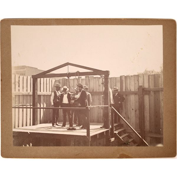 Photo of The Execution of Outlaw Fleming "James" Parker  [131766]