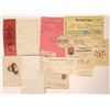 Image 1 : Tucson, Arizona Territory Ephemera Collection (12)  [131762]