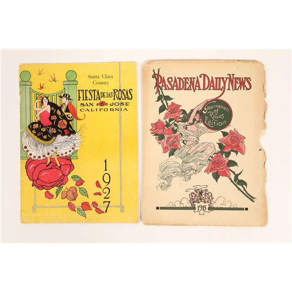 Two Rose Festival Programs  [129789]