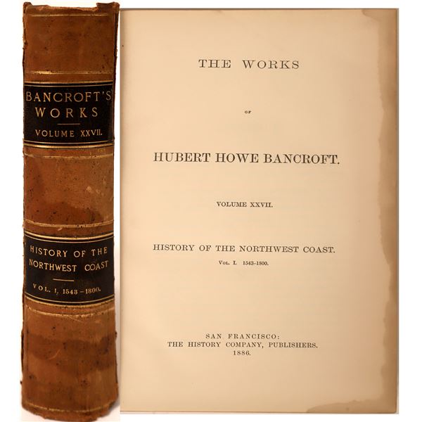 History of California Volume I, 1543-1800  [131709]