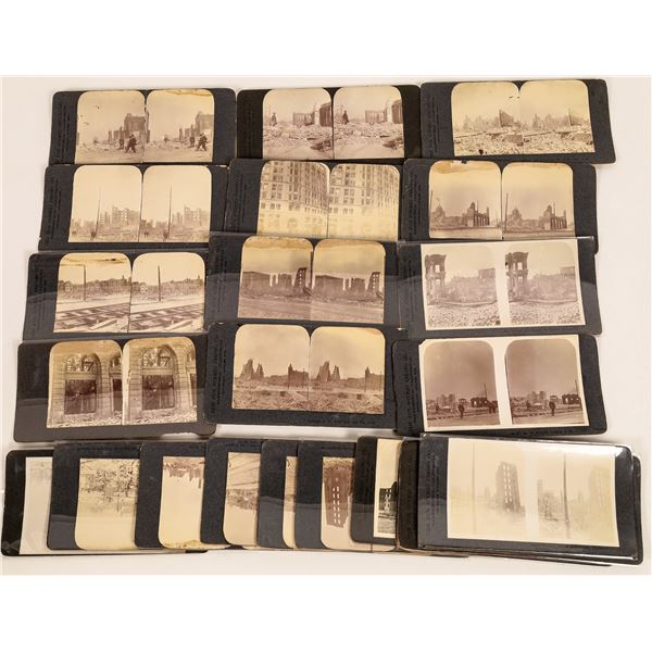 San Francisco Earthquake Stereoviews  [119364]