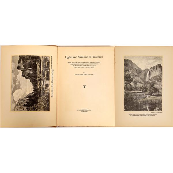 Lights and Shadows of Yosemite by Katherine Ames Taylor a Book  [132869]