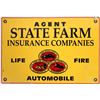 Image 2 : State Farm Mutual Agent Metal Sign  [132899]